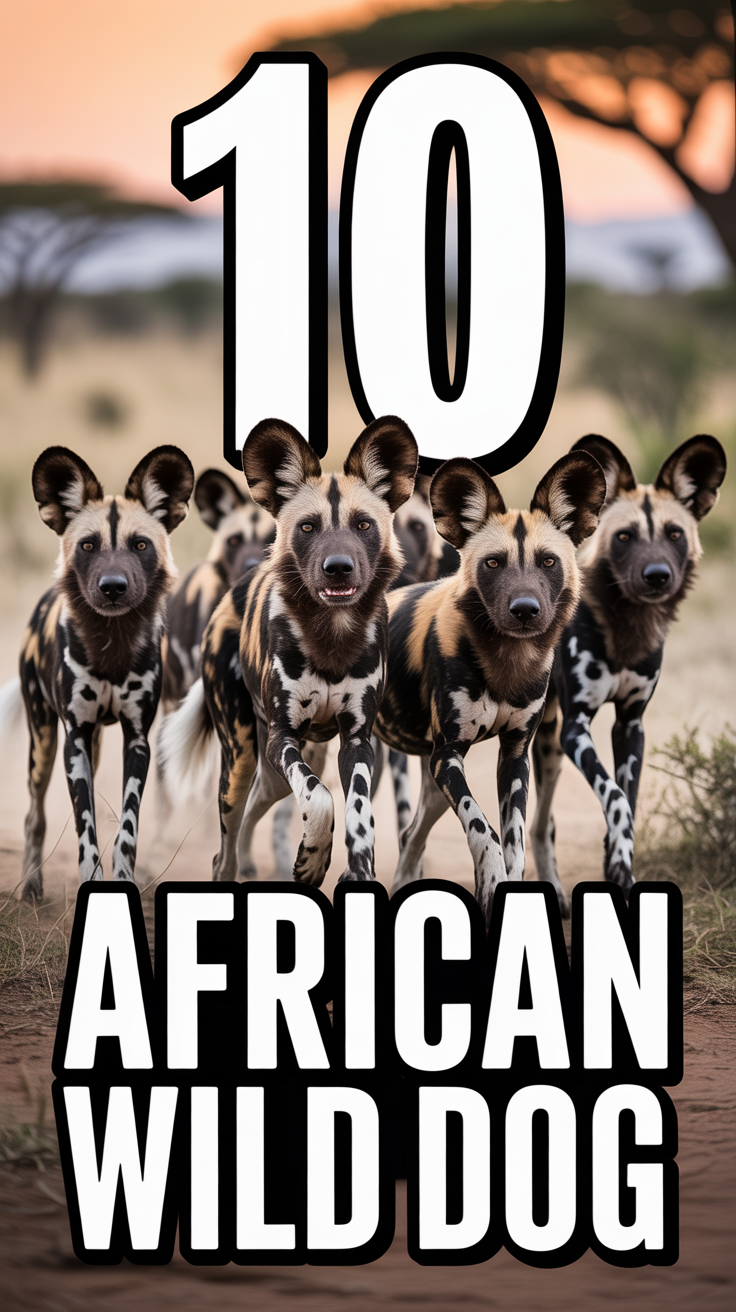 🐾 10 African Wild Dog