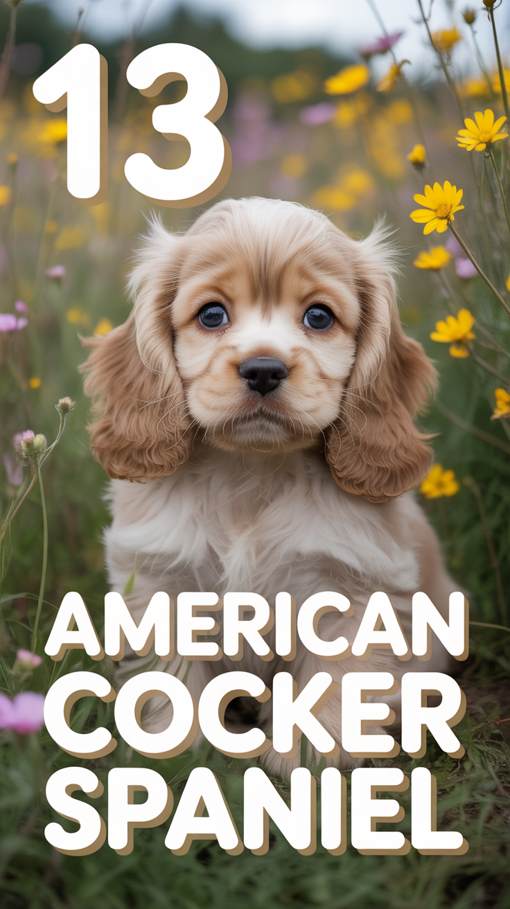 🐾 13 American Cocker Spaniel