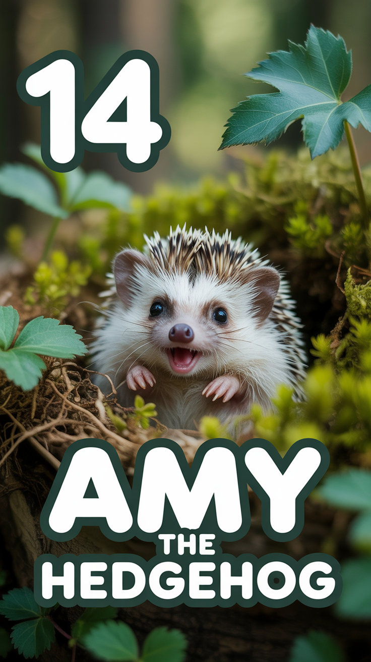 🦔 14 Amy The Hedgehog