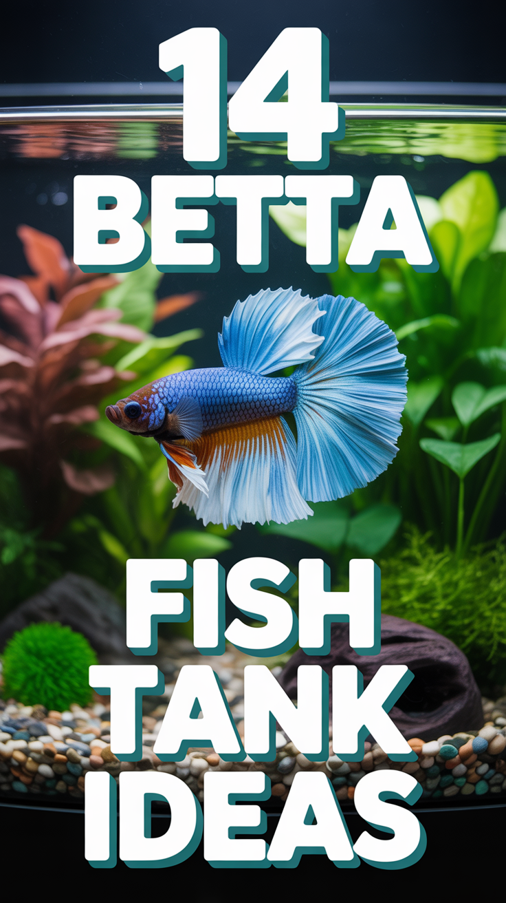 🐠 14 Betta Fish Tank Ideas