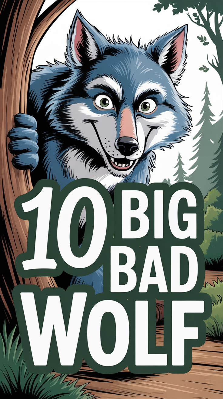 🐺 10 Big Bad Wolf