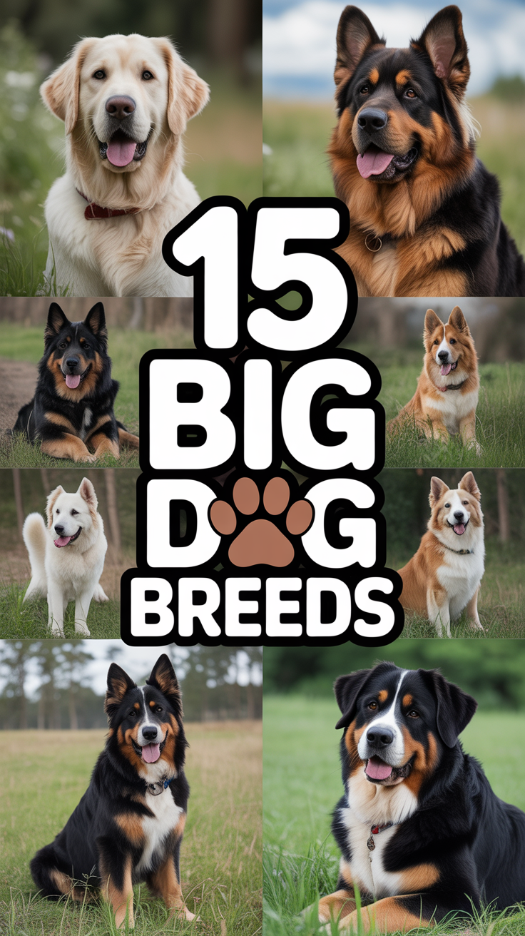 🐾 15 Big Dog Breeds