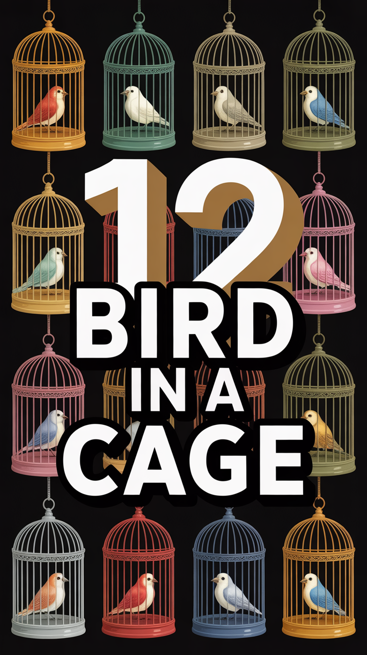 🐦 12 Bird In A Cage