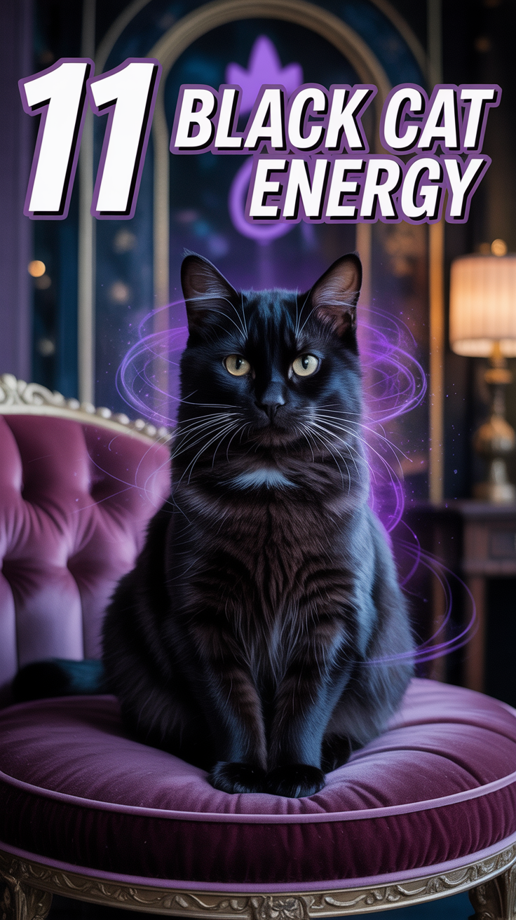 🐈‍⬛ 11 Black Cat Energy