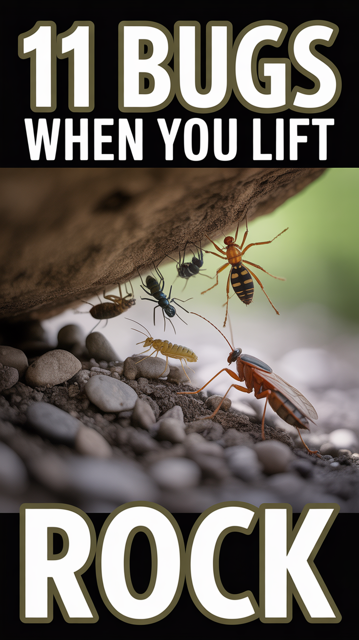 🪨 11 Bugs When You Lift A Rock