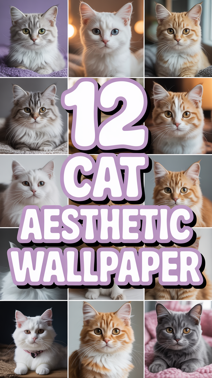 🐈 12 Cat Aesthetic Wallpaper