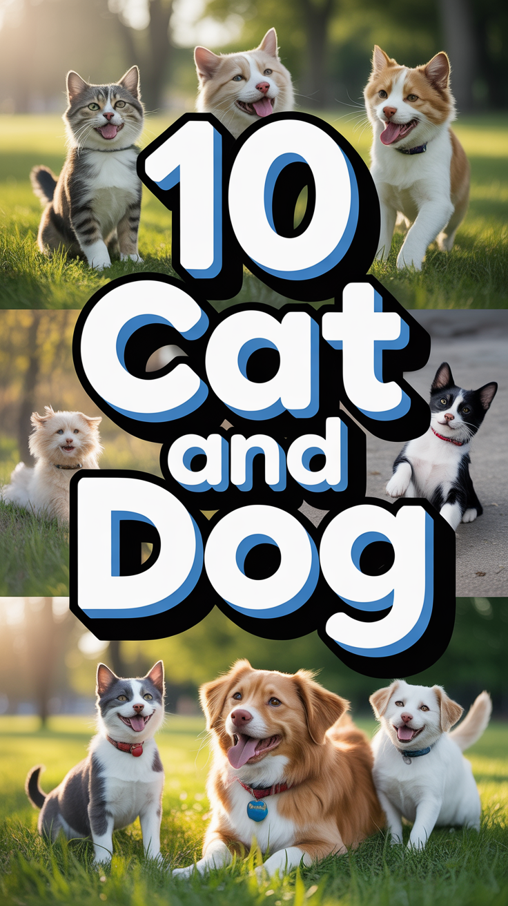 🐾 10 Cat And Dog