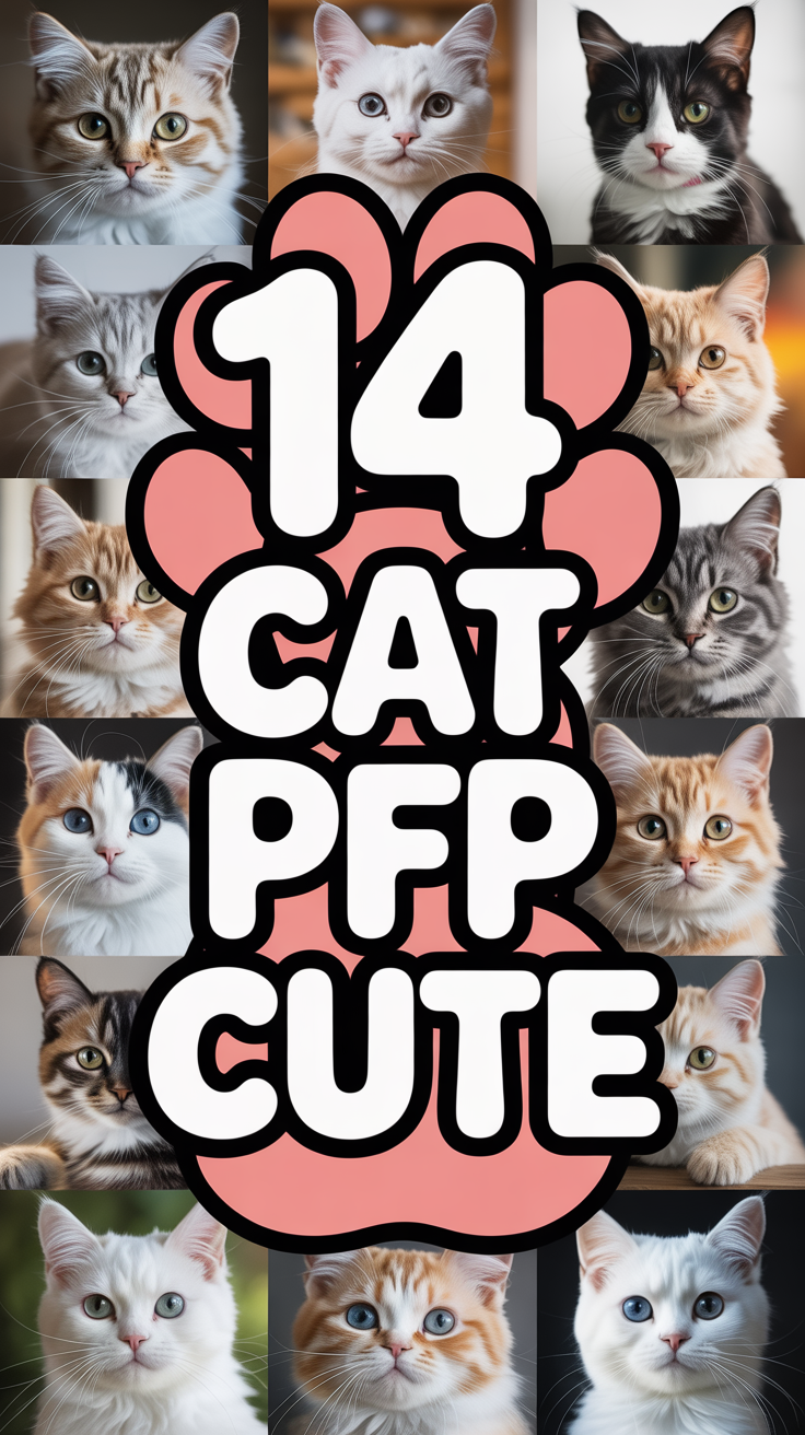 😻 14 Cat PFP Cute