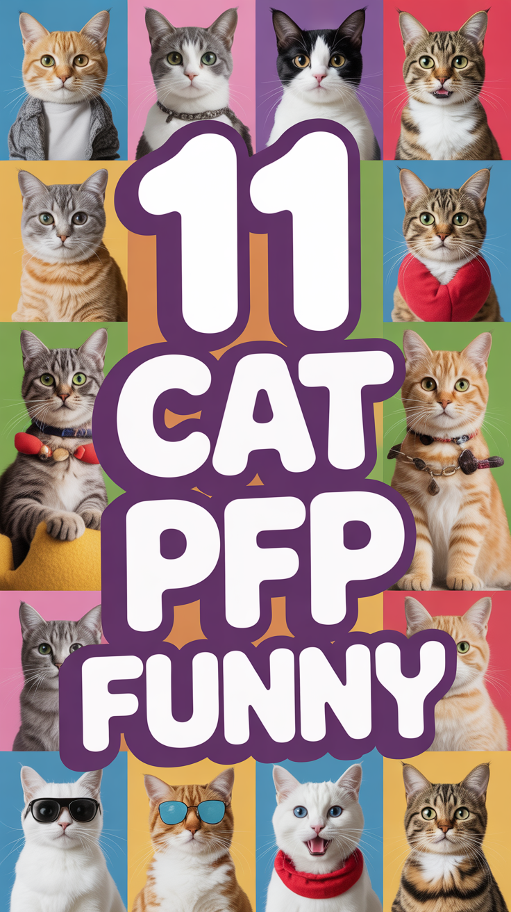 😹 11 Cat PFP Funny