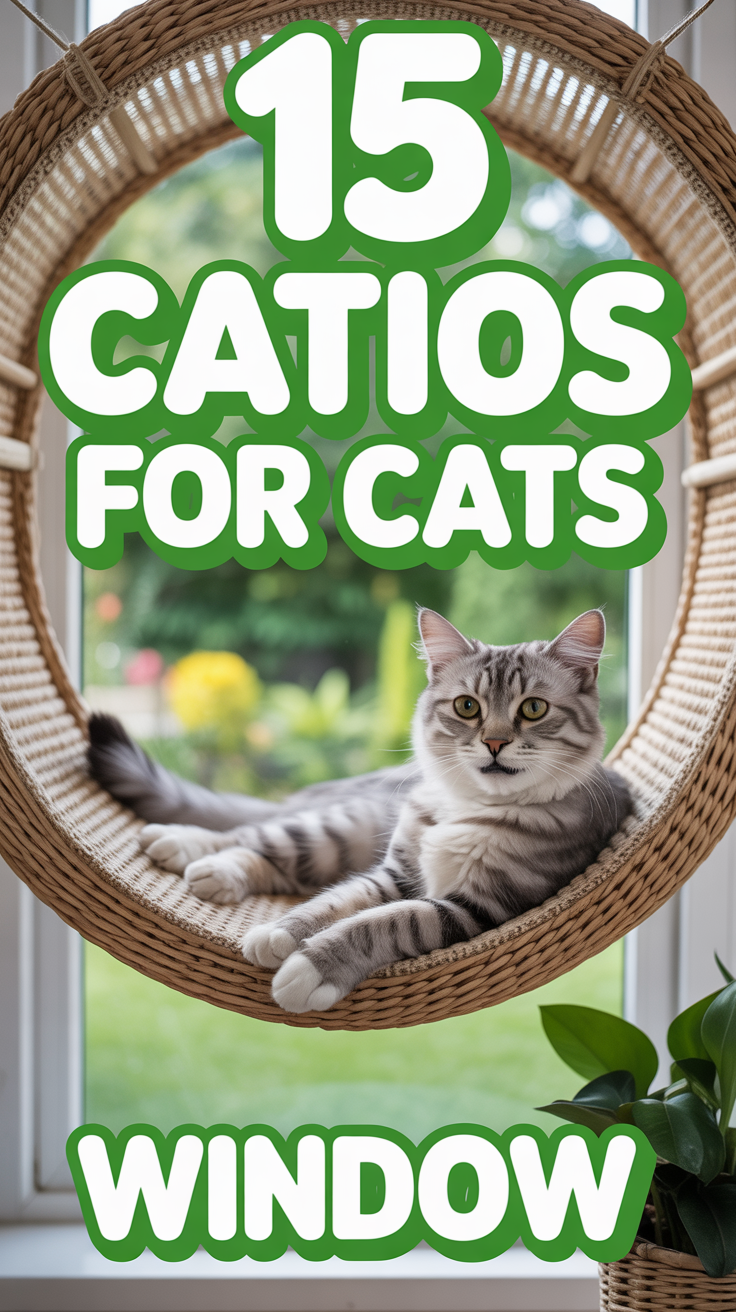 🐈 15 Catios For Cats Window