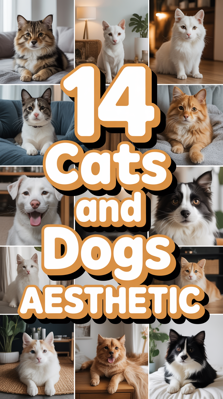 🐾 14 Cats And Dogs Aesthetic