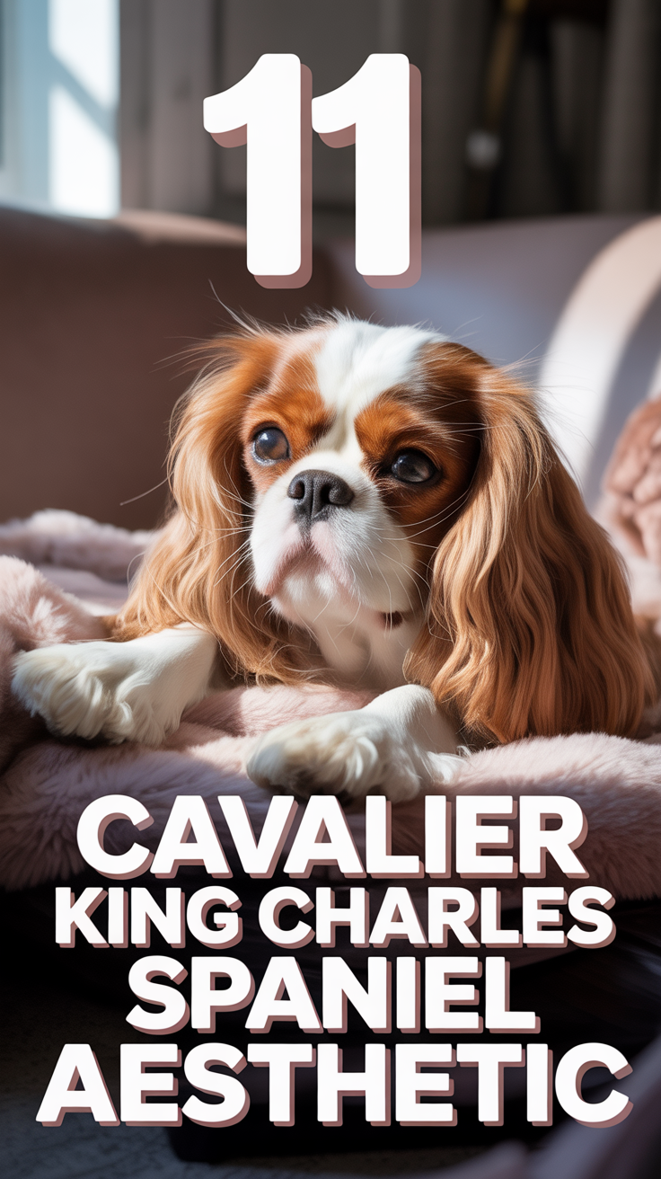 👑 11 Cavalier King Charles Spaniel Aesthetic