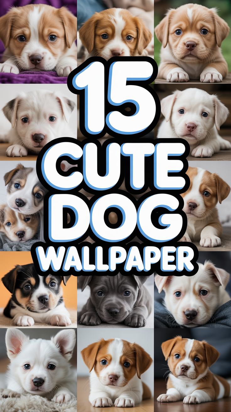 🐶 15 Cute Dog Wallpaper