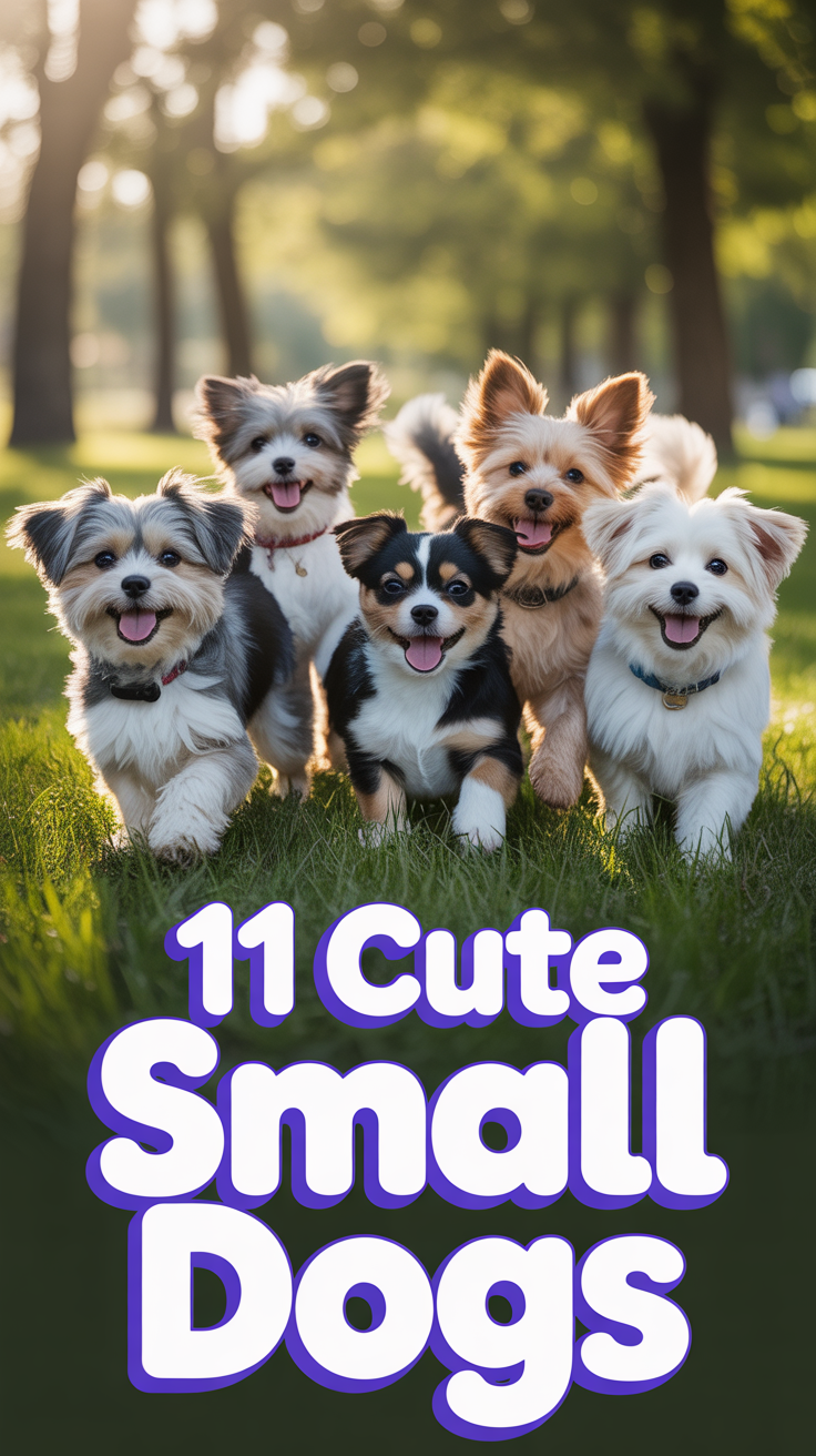 🐶 11 Cute Small Dogs