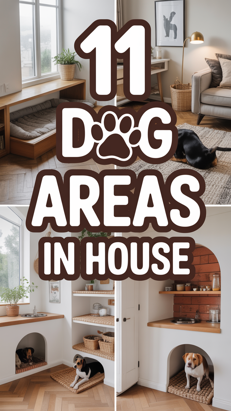 🐾 11 Dog Areas In House
