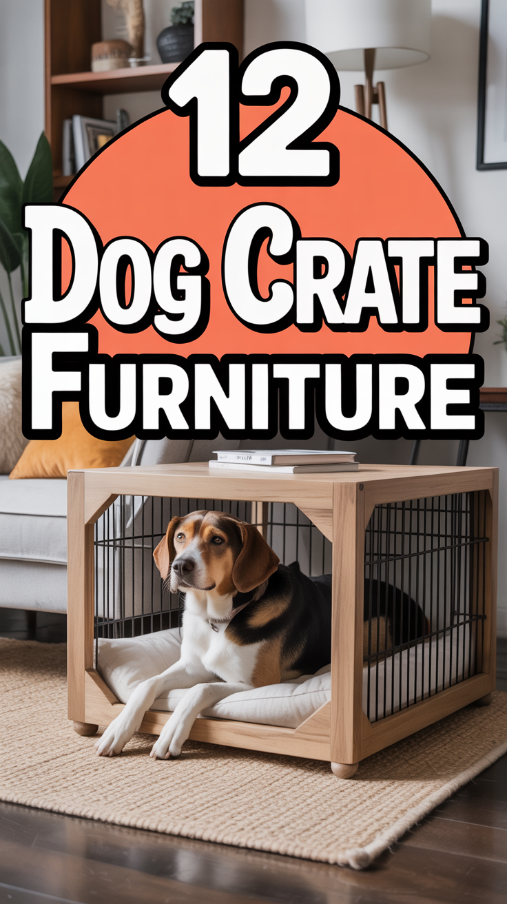 🐾 12 Dog Crate Furniture