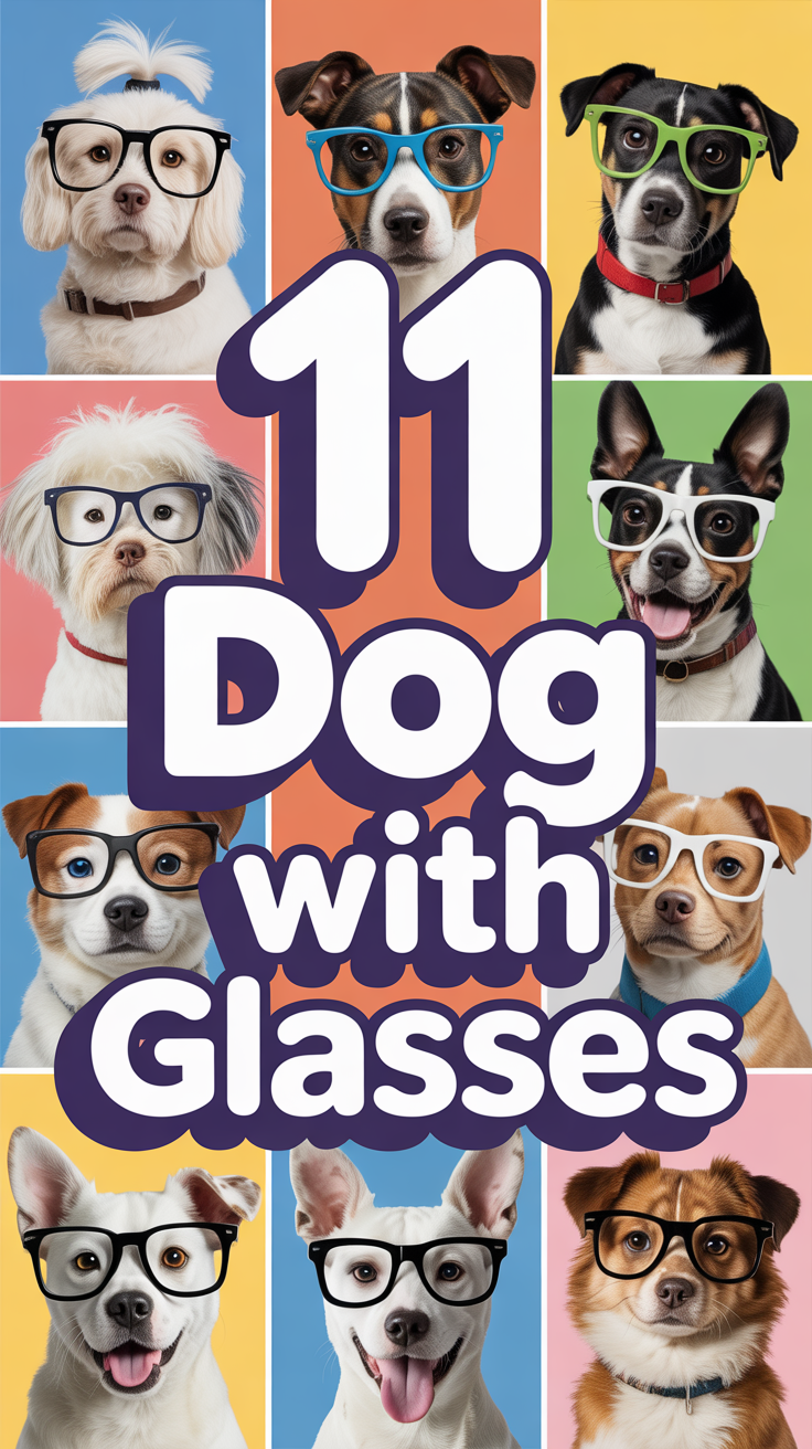 👚 11 Dog With Glasses