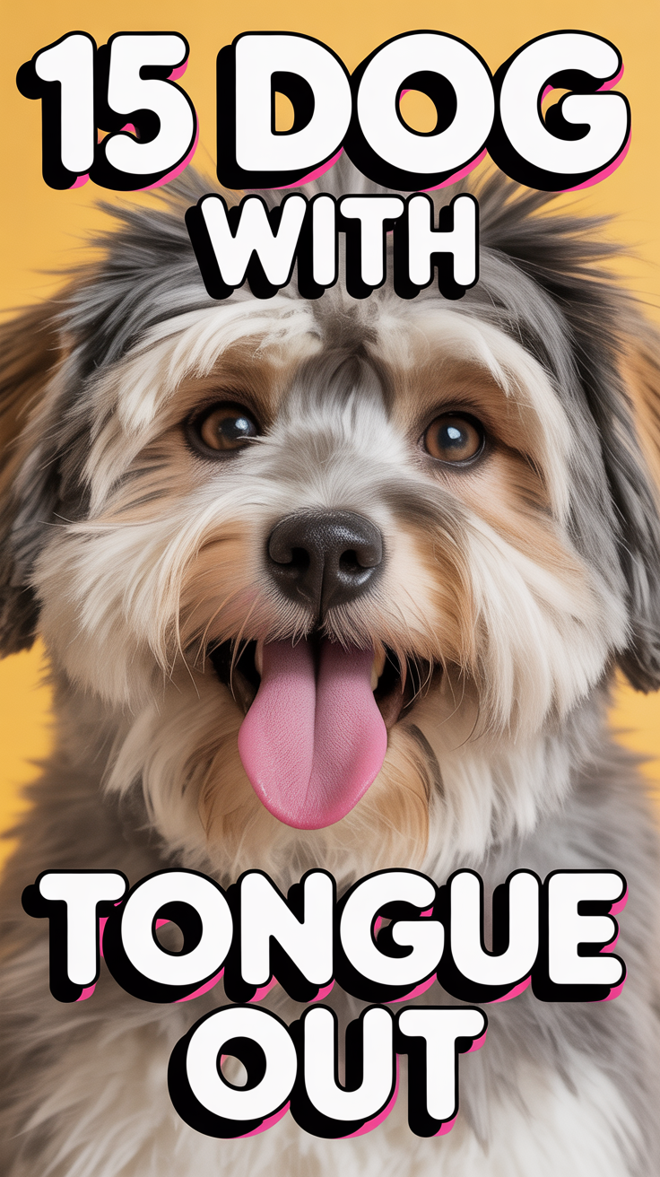 🐶 15 Dog With Tongue Out