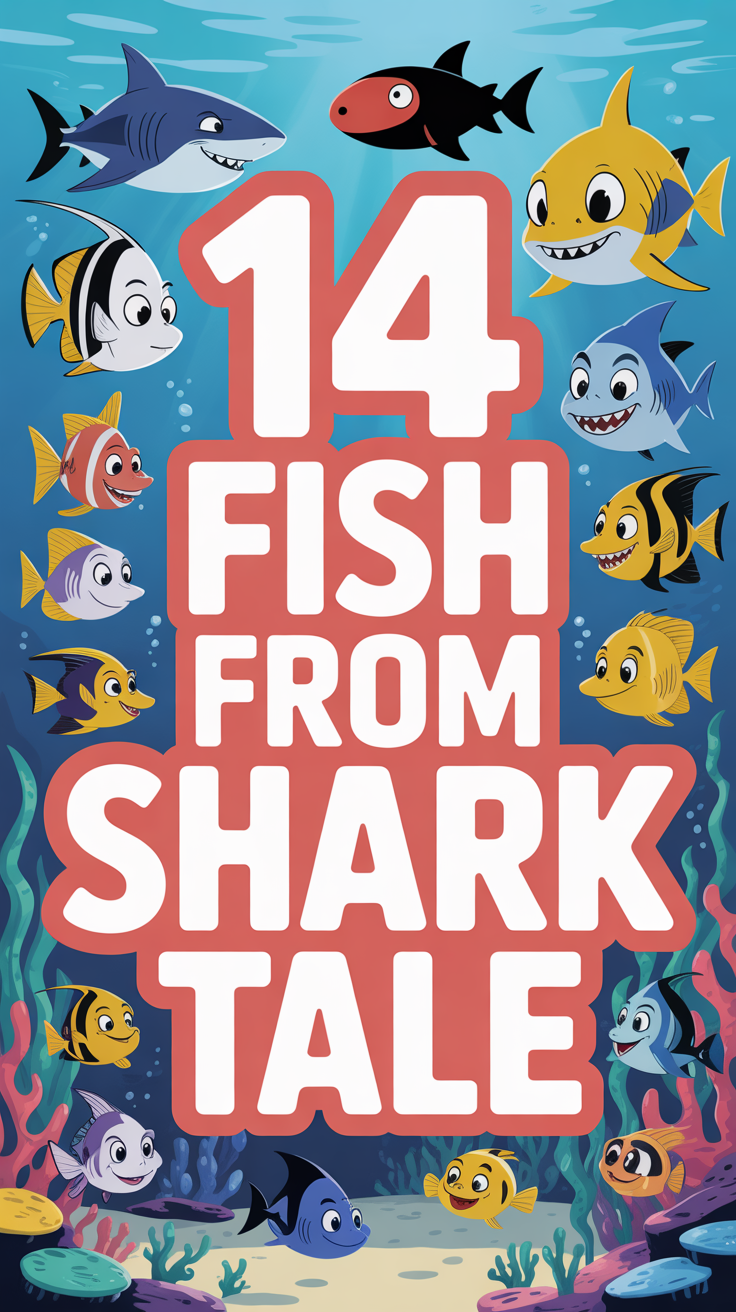 🐠 14 Fish From Shark Tale