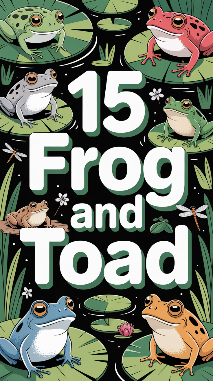 🐸 15 Frog And Toad