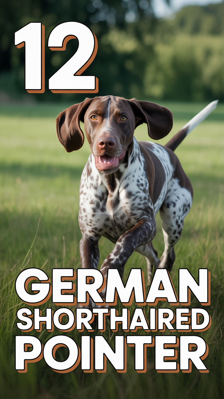 🐾 12 German Shorthaired Pointer