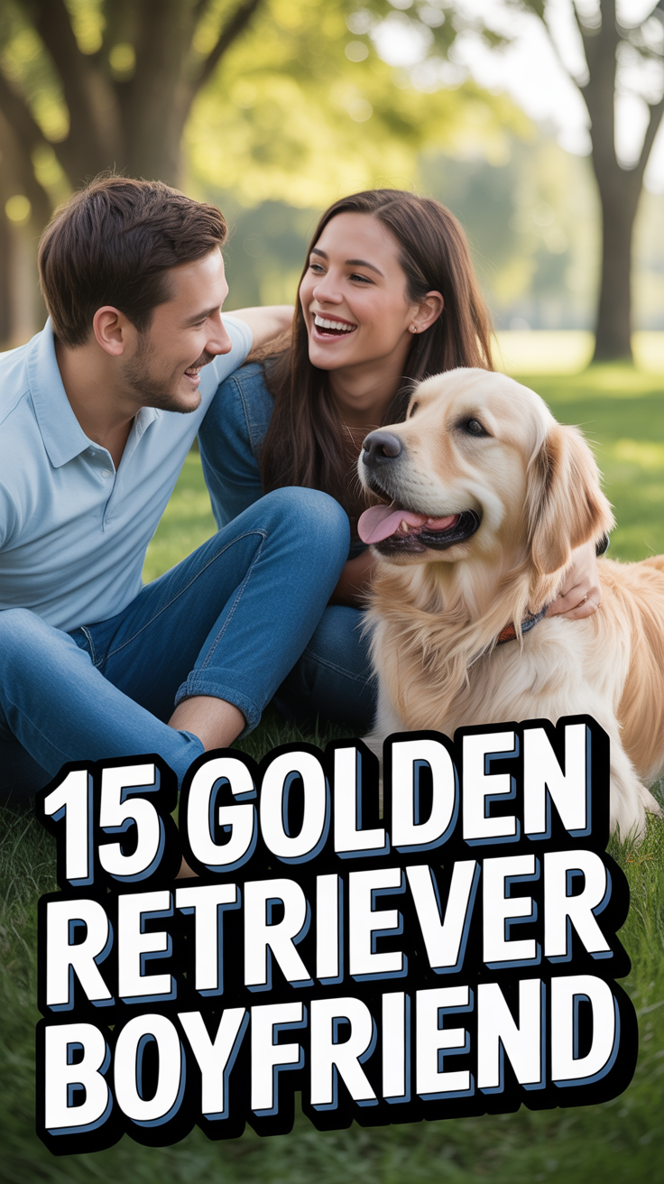 🐶 15 Golden Retriever Boyfriend