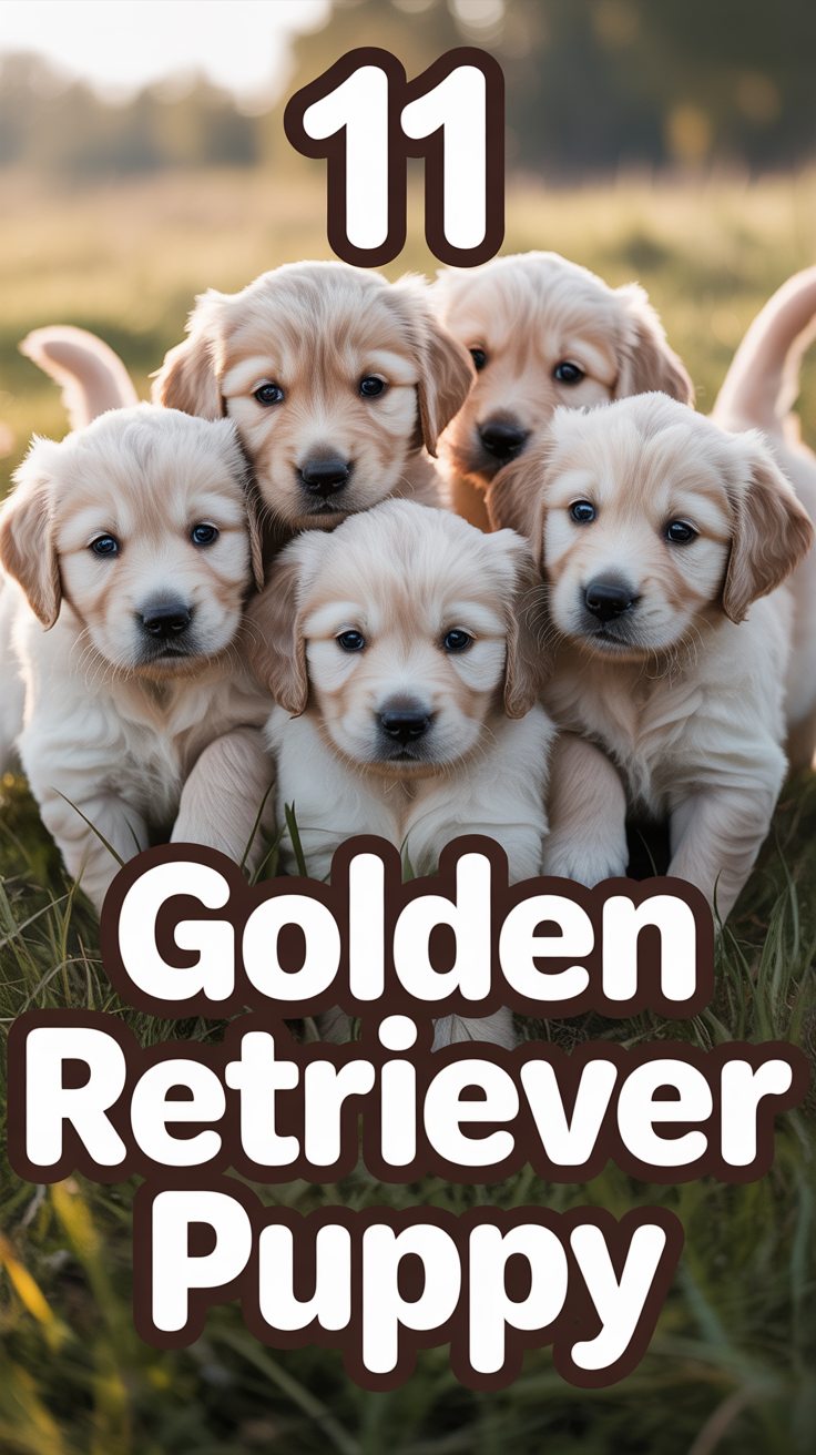 🐶 11 Golden Retriever Puppy