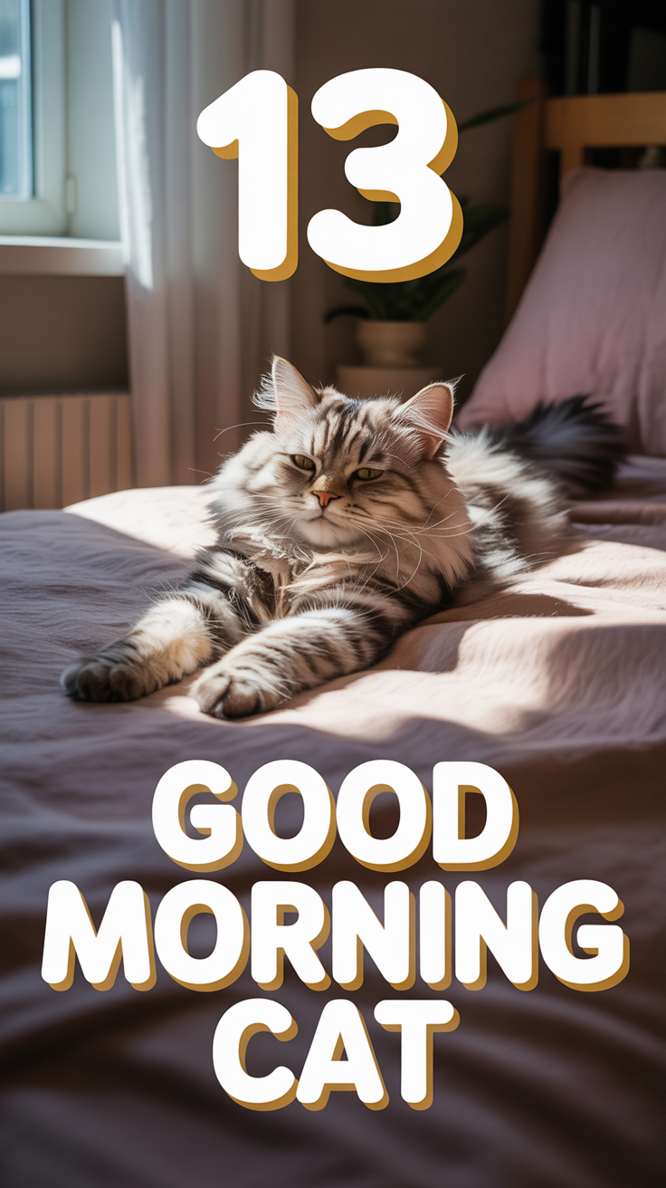 😻 13 Good Morning Cat