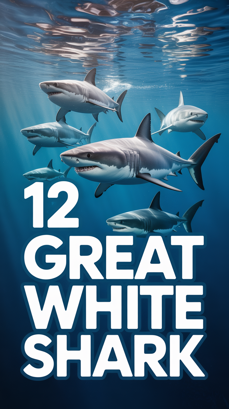 🦈 12 Great White Shark