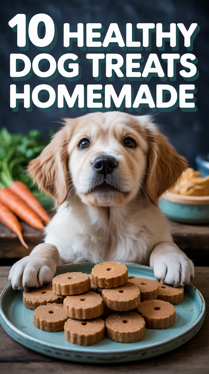 🐾 10 Healthy Dog Treats Homemade