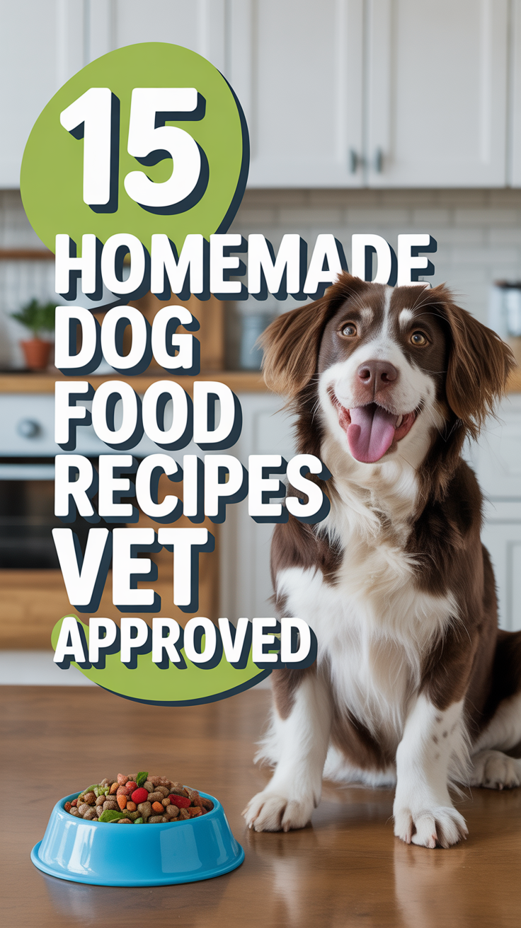 🐾 15 Homemade Dog Food Recipes Vet Approved
