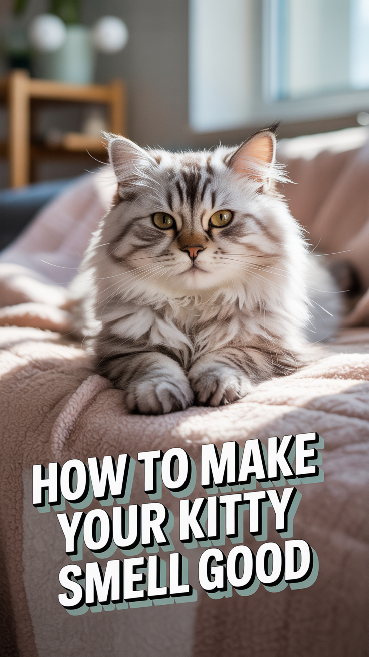 🐈 How To Make Your Kitty Smell Good