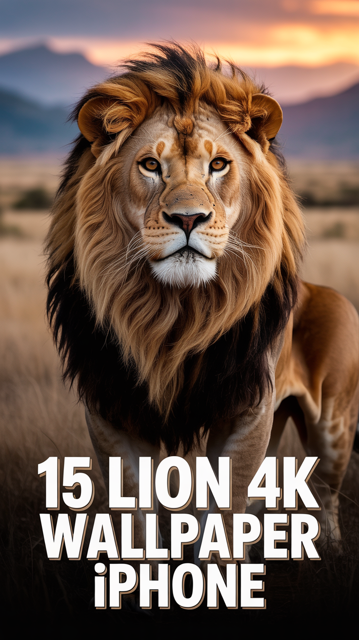 🦁 15 Lion 4K Wallpaper Iphone
