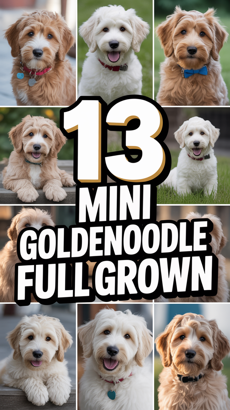 🐾 13 Mini Goldendoodle Full Grown