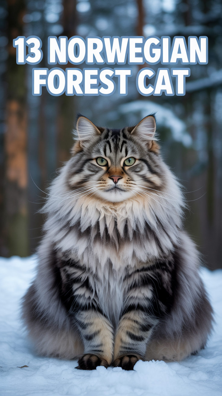 🌲 13 Norwegian Forest Cat