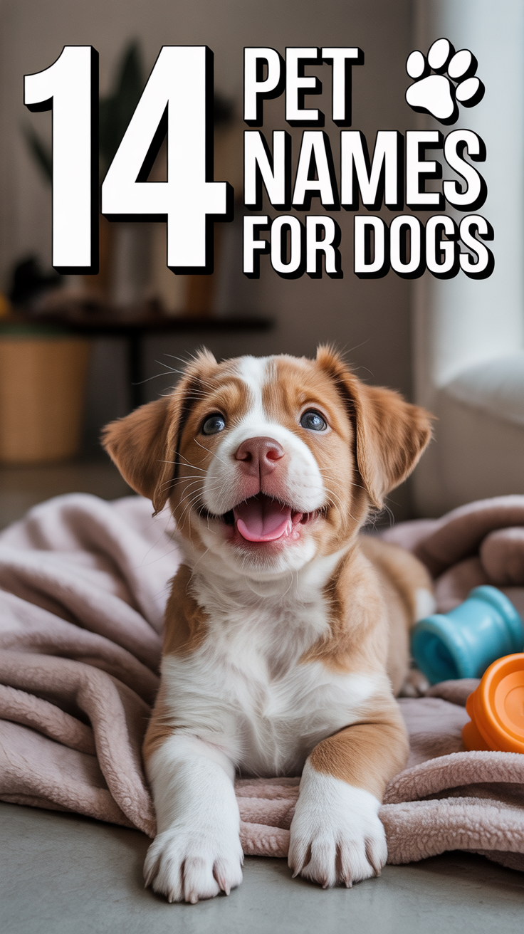 🐾 14 Pet Names For Dogs