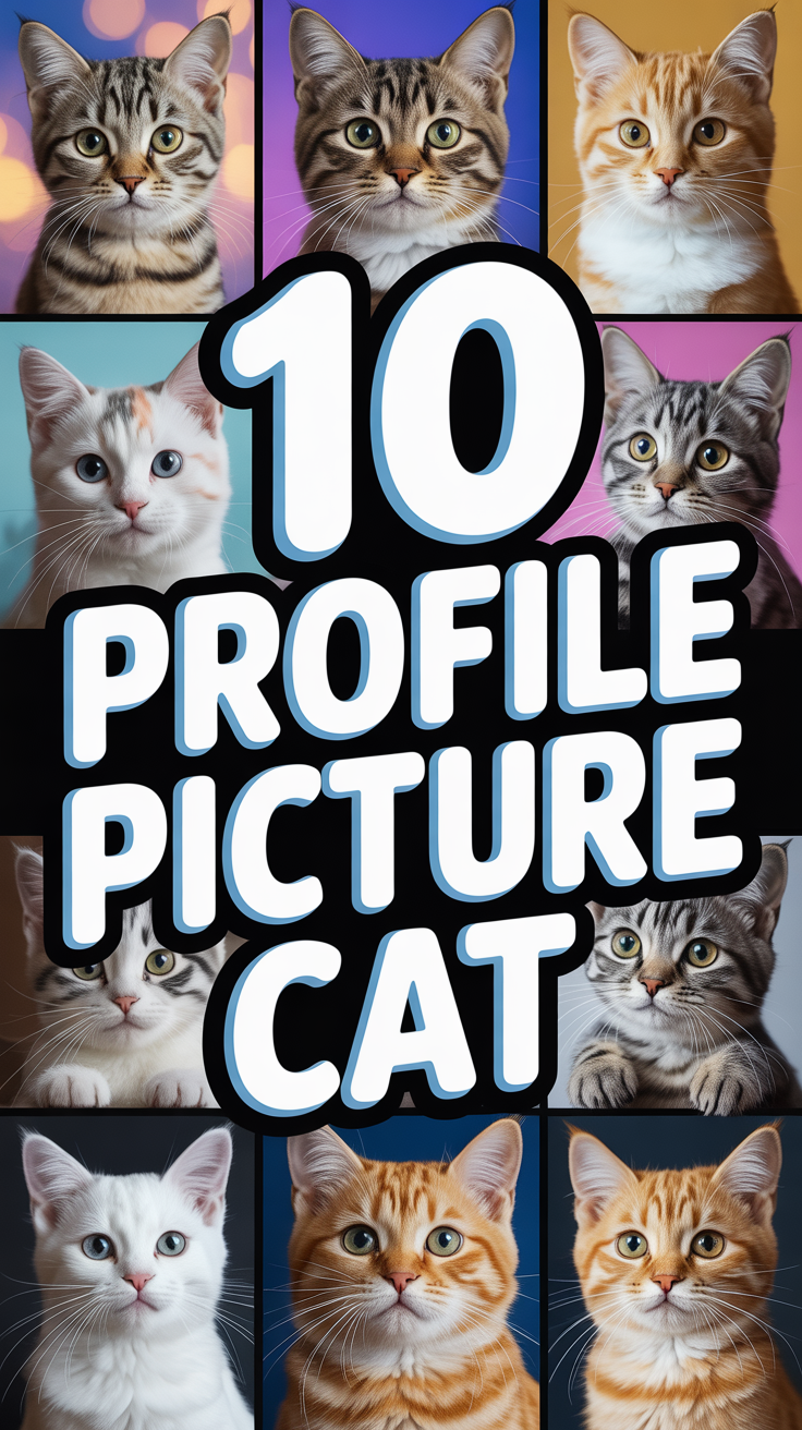 😻 10 Profile Picture Cat