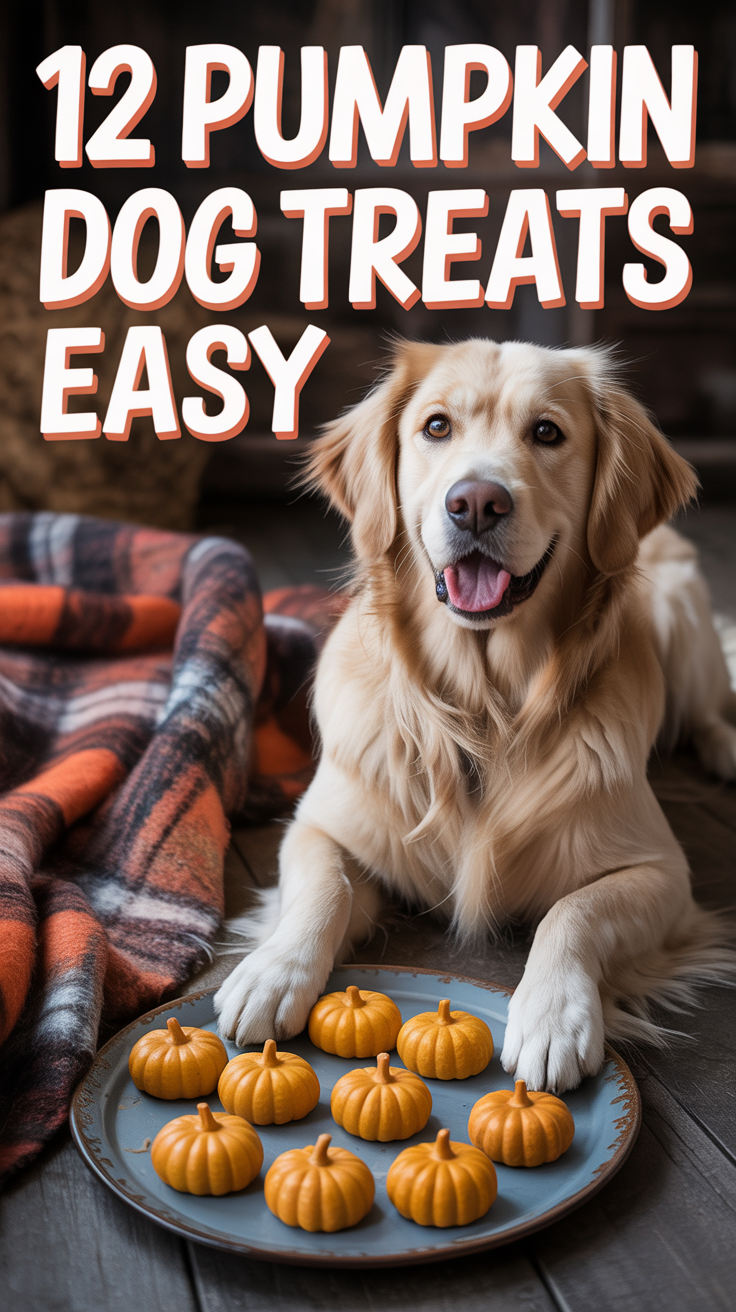 🎀 12 Pumpkin Dog Treats Easy