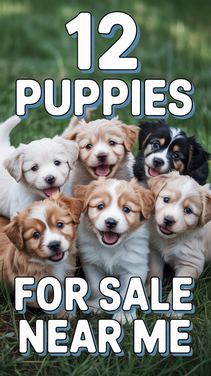 🐶 12 Puppies For Sale Near Me