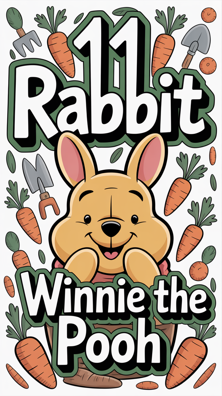 🥕 11 Rabbit Winnie The Pooh