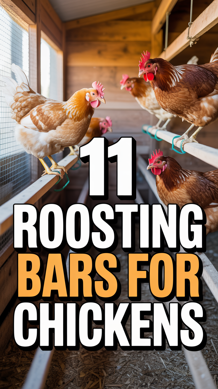 🐔 11 Roosting Bars For Chickens