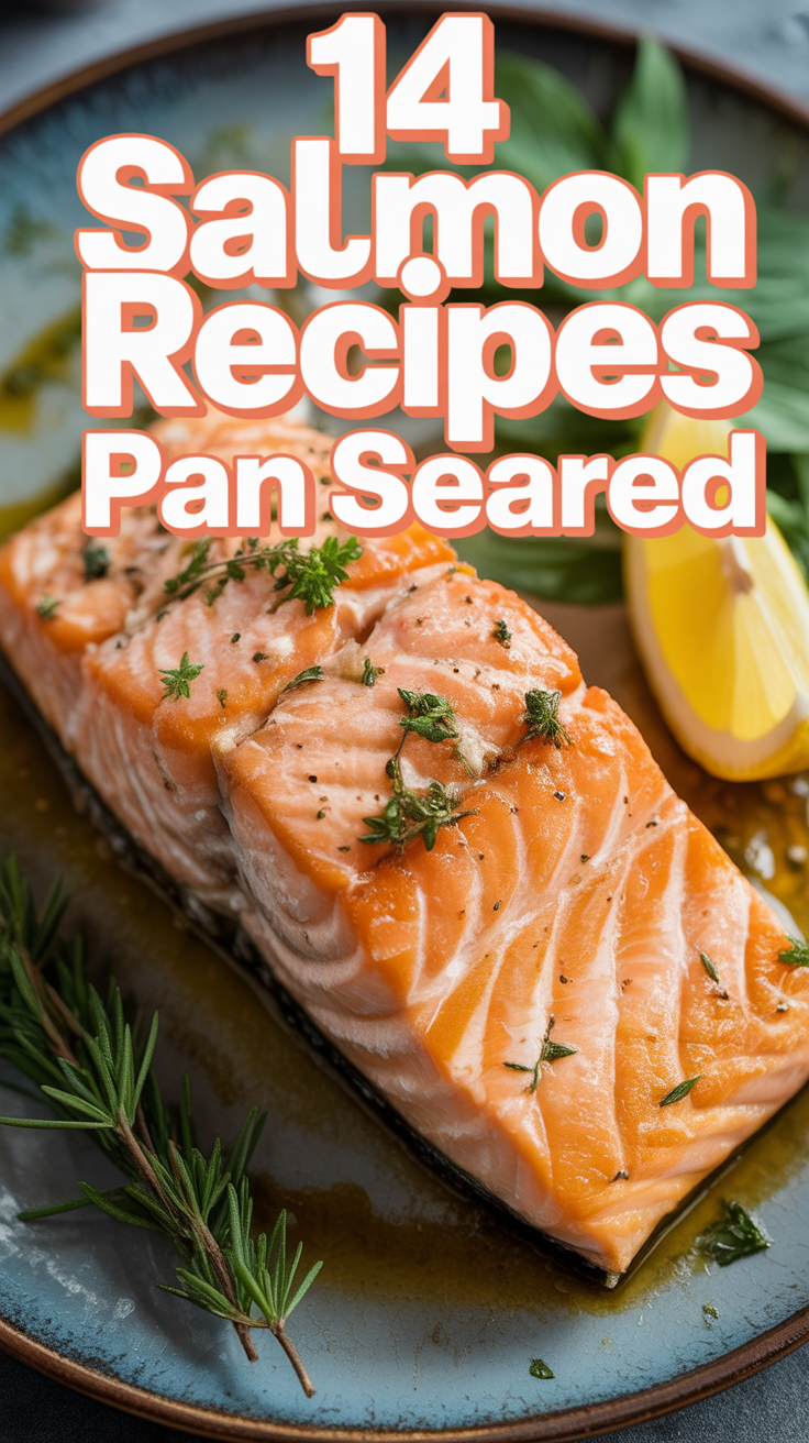 🐟 14 Salmon Recipes Pan Seared