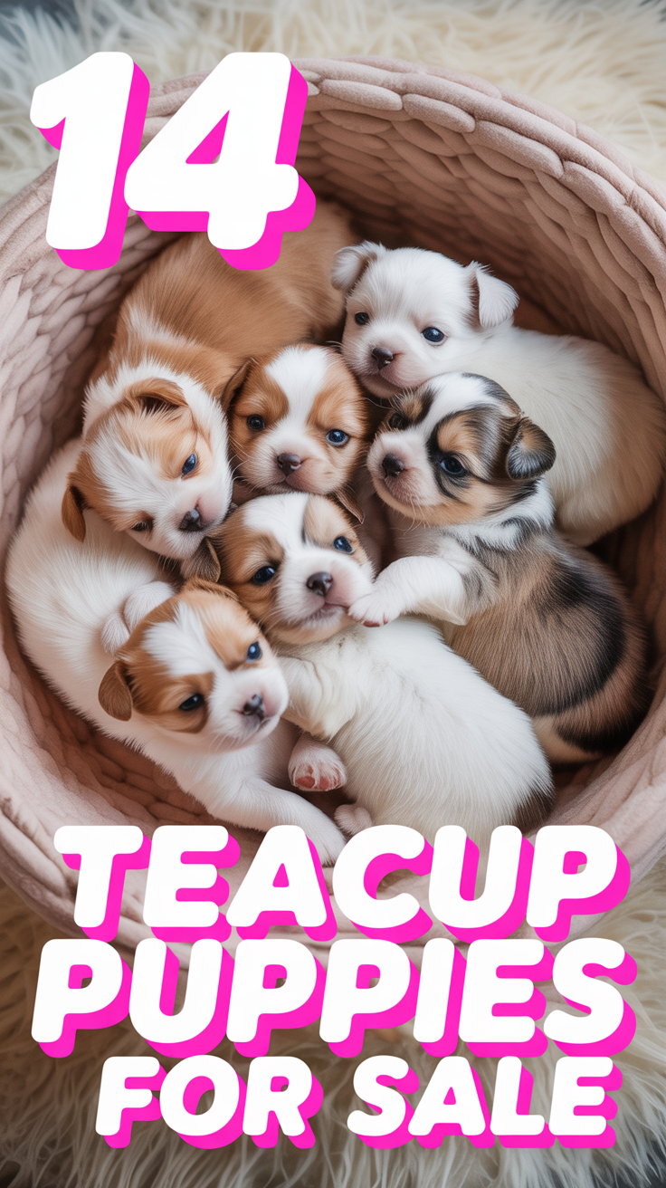 🐶 14 Teacup Puppies For Sale