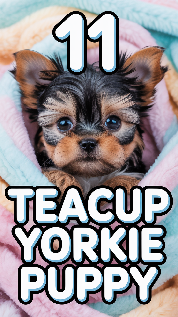 🐶 11 Teacup Yorkie Puppy