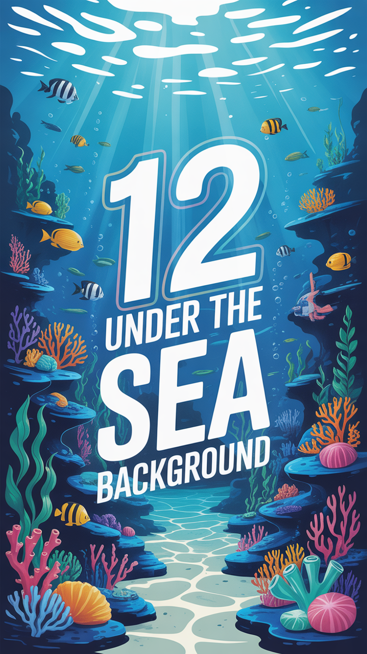 🌊 12 Under The Sea Background