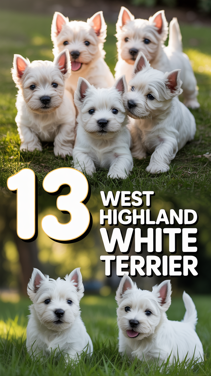 🐾 13 West Highland White Terrier