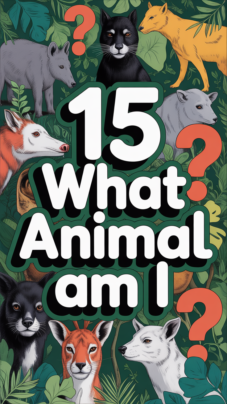 🐾 15 What Animal Am I