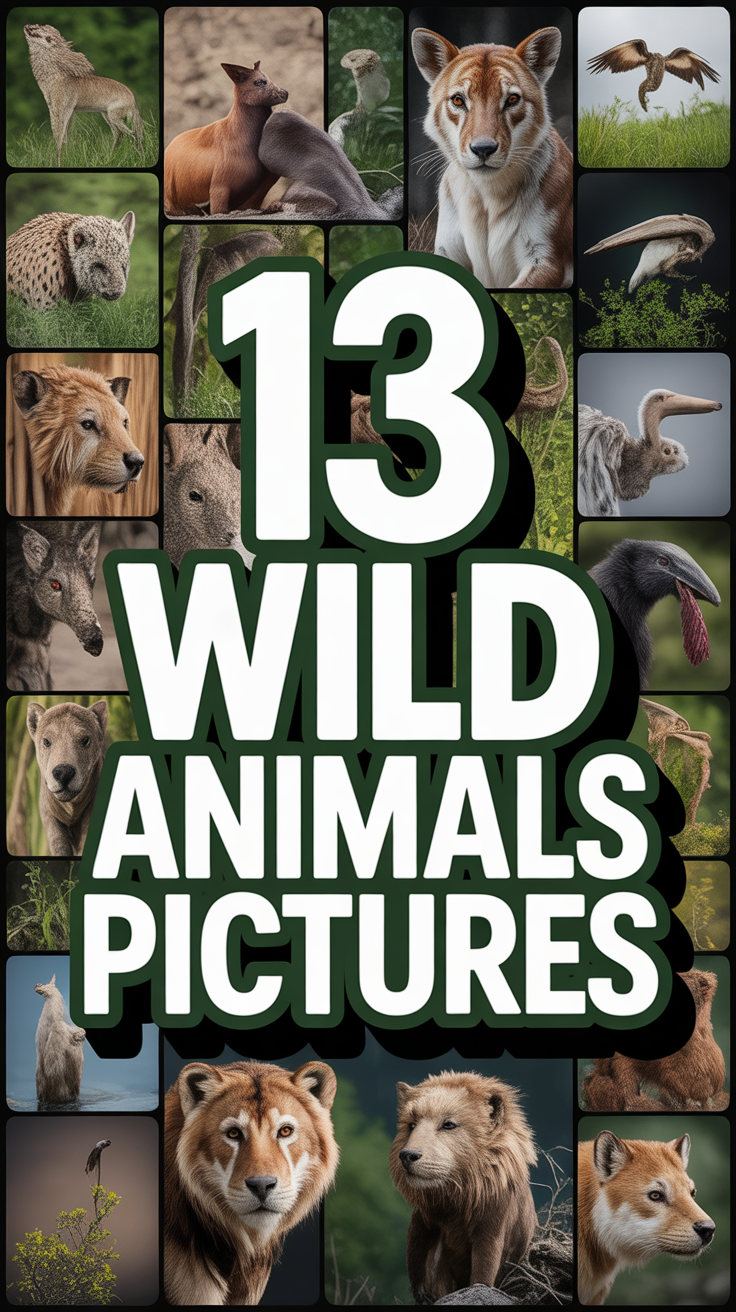 🐾 13 Wild Animals Pictures