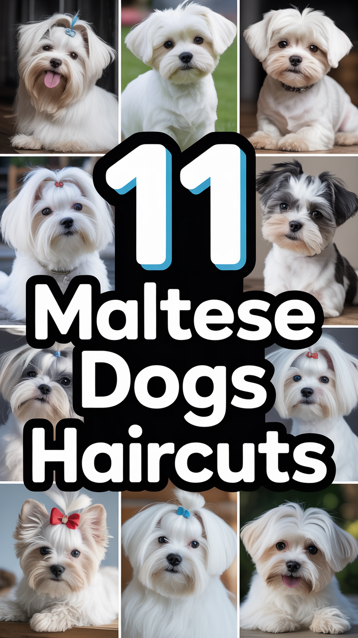 ✂️ 11 Maltese Dogs Haircuts