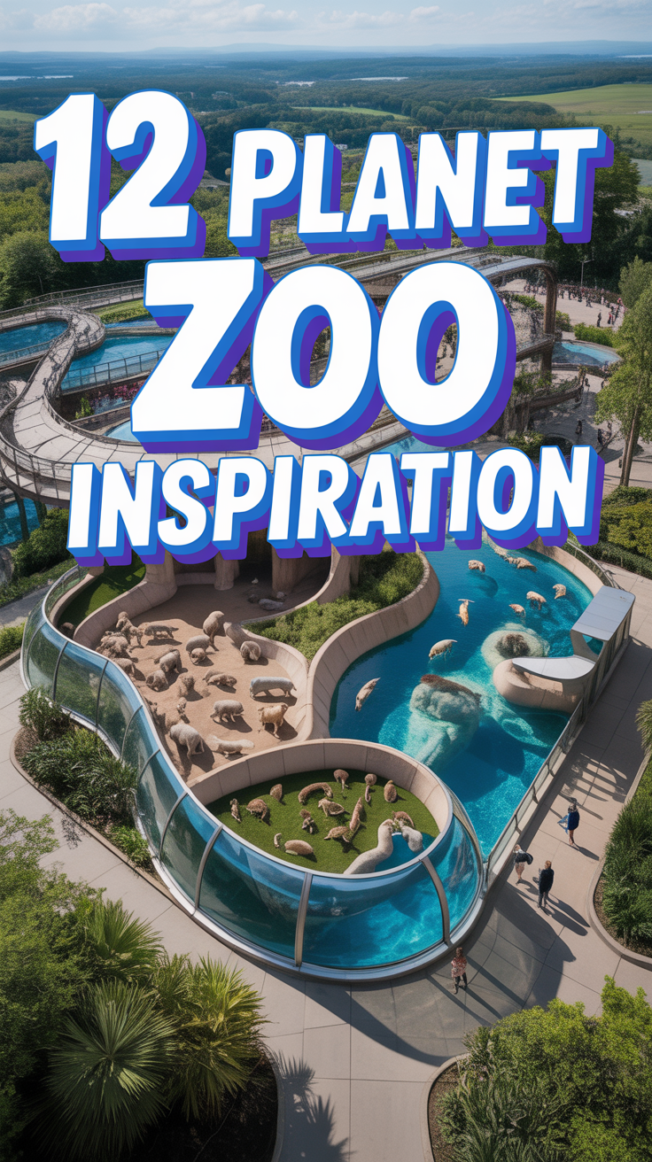 🦓 12 Planet Zoo Inspiration